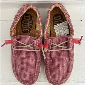 HEY DUDE Pink Shoes